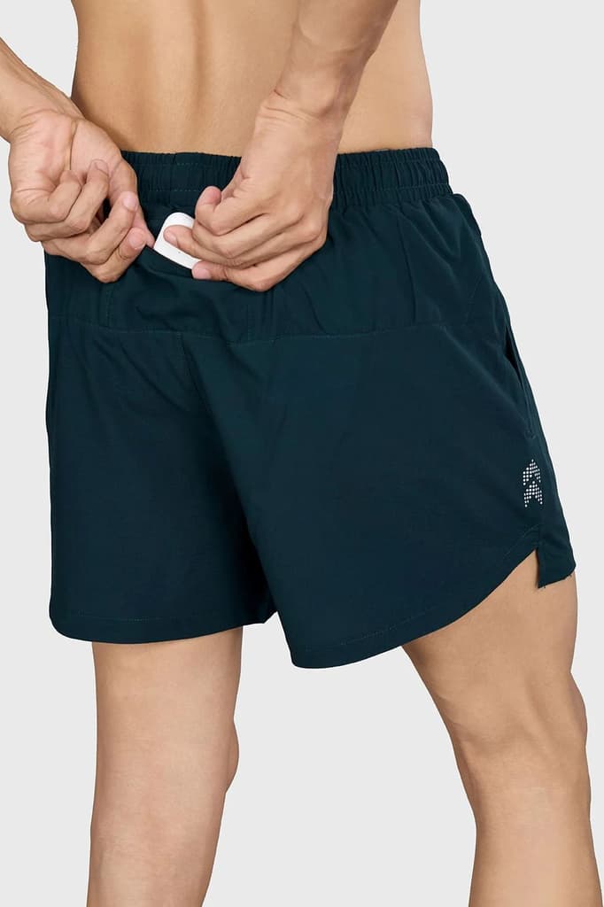 Pulse 4" Running Shorts Deep Green — photo 5
