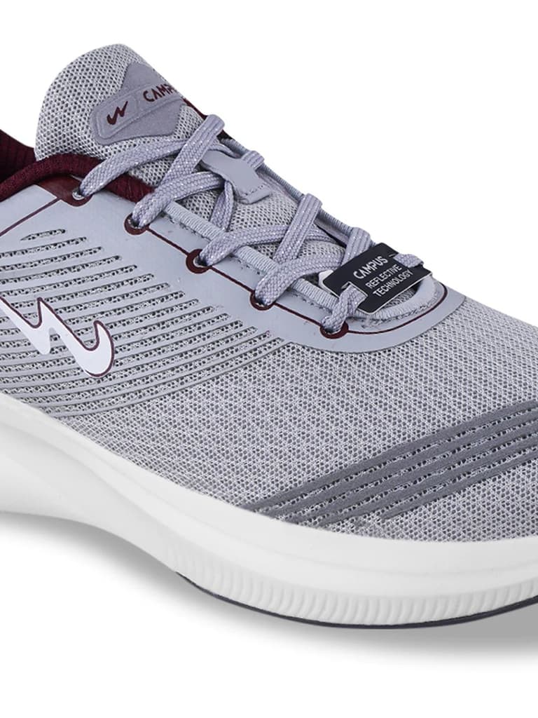 DECKER Grey Men's Sports Shoes — photo 4