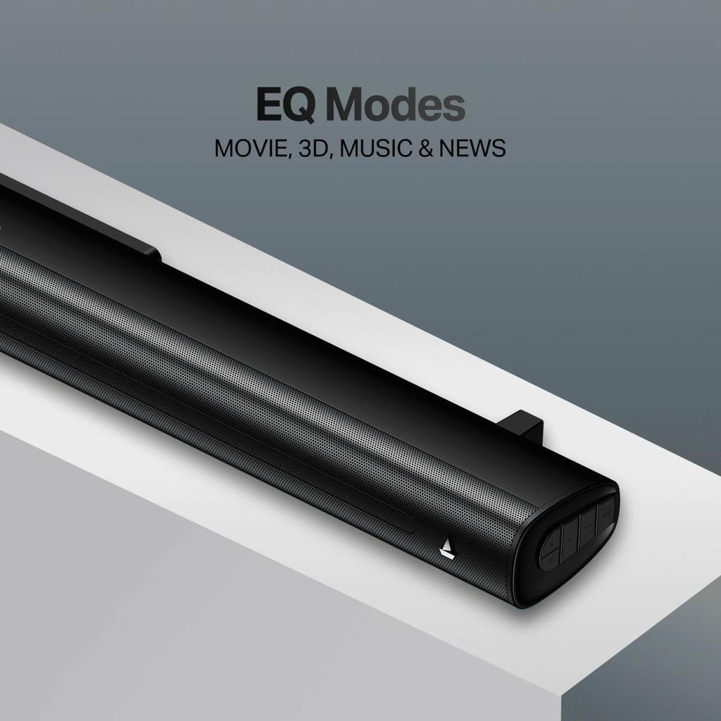 boAt Aavante 2.1 2450 | Soundbar with 240W RMS, Wireless Subwoofer & Multi-Connectivity