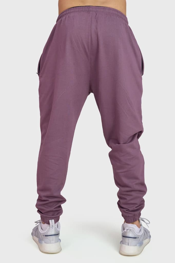 Signature Oversized Band Joggers Mauve — photo 7
