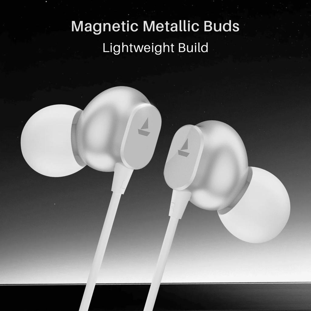 Bassheads 90C | Wired Earphones with 10mm Drivers, Magnetic Metallic Buds, In-Line Mic & Lightweight Design — photo 8