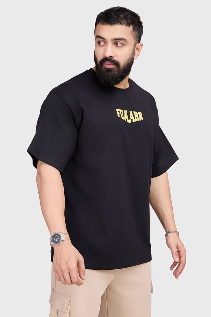 Trendsetter Oversized T-shirt Black — XS