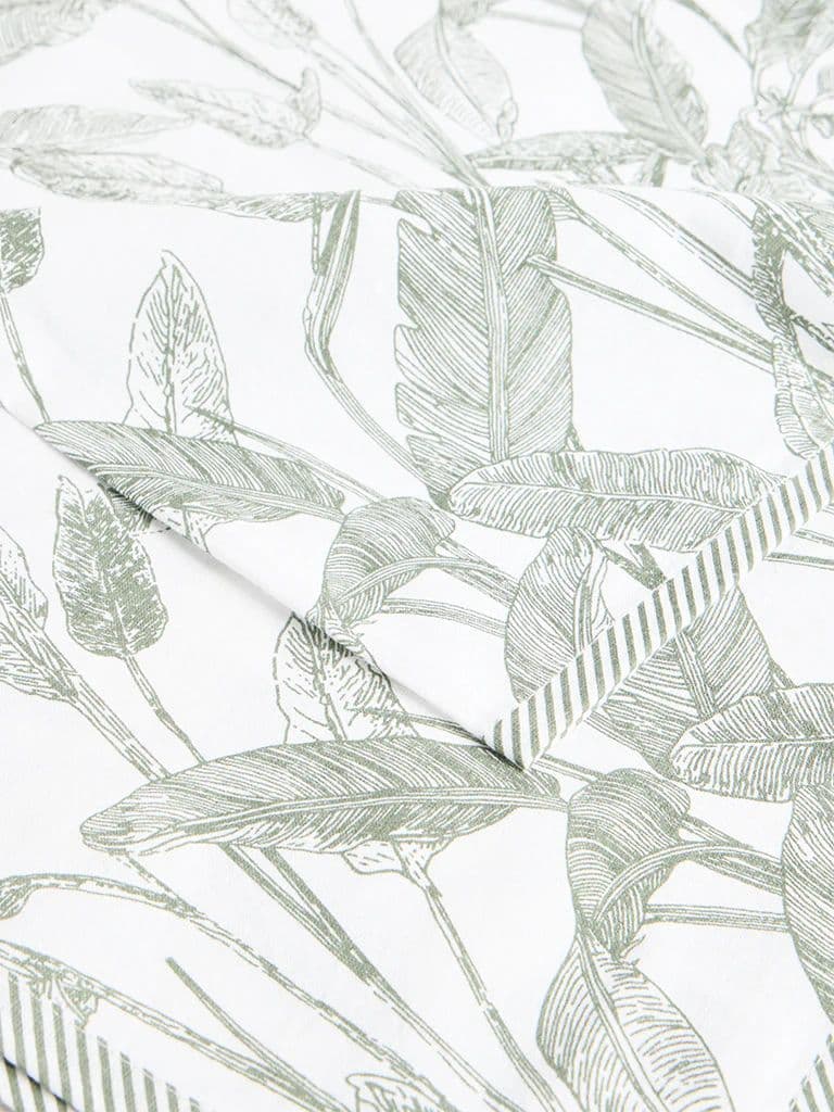 Westside Home Green Botanical Printed Table Runner — photo 4