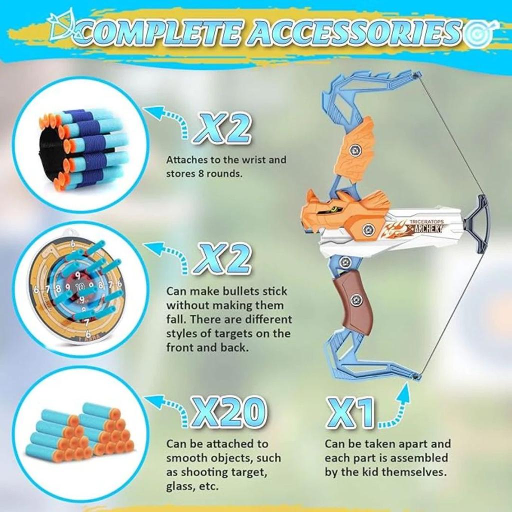 Archery Kit for Kids - Bow and Arrow Toy Set for Kids — photo 3