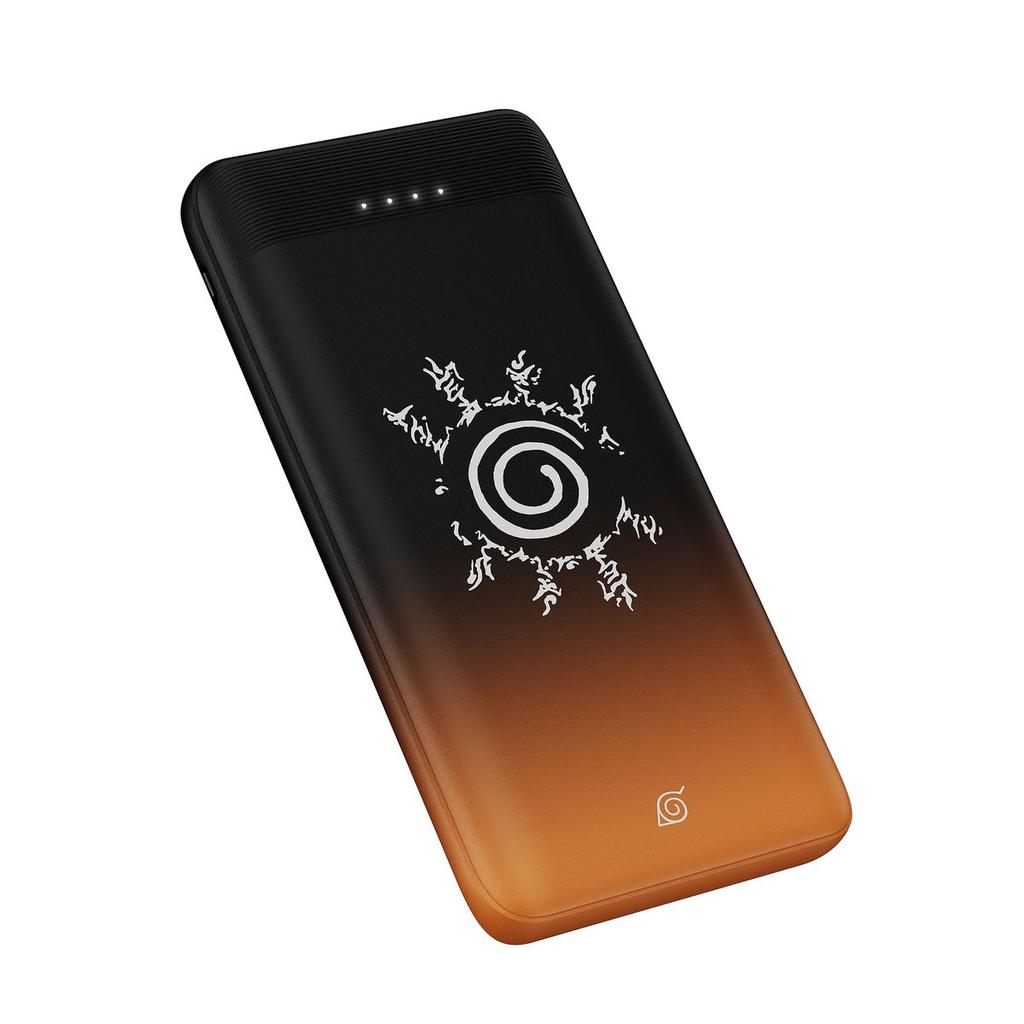 Energyshroom PB300 SPL (Naruto Edition)| Powerbank with 22.5W Fast Charging, 10,000mAh, 12-Layer Protection, 3 Output Ports
