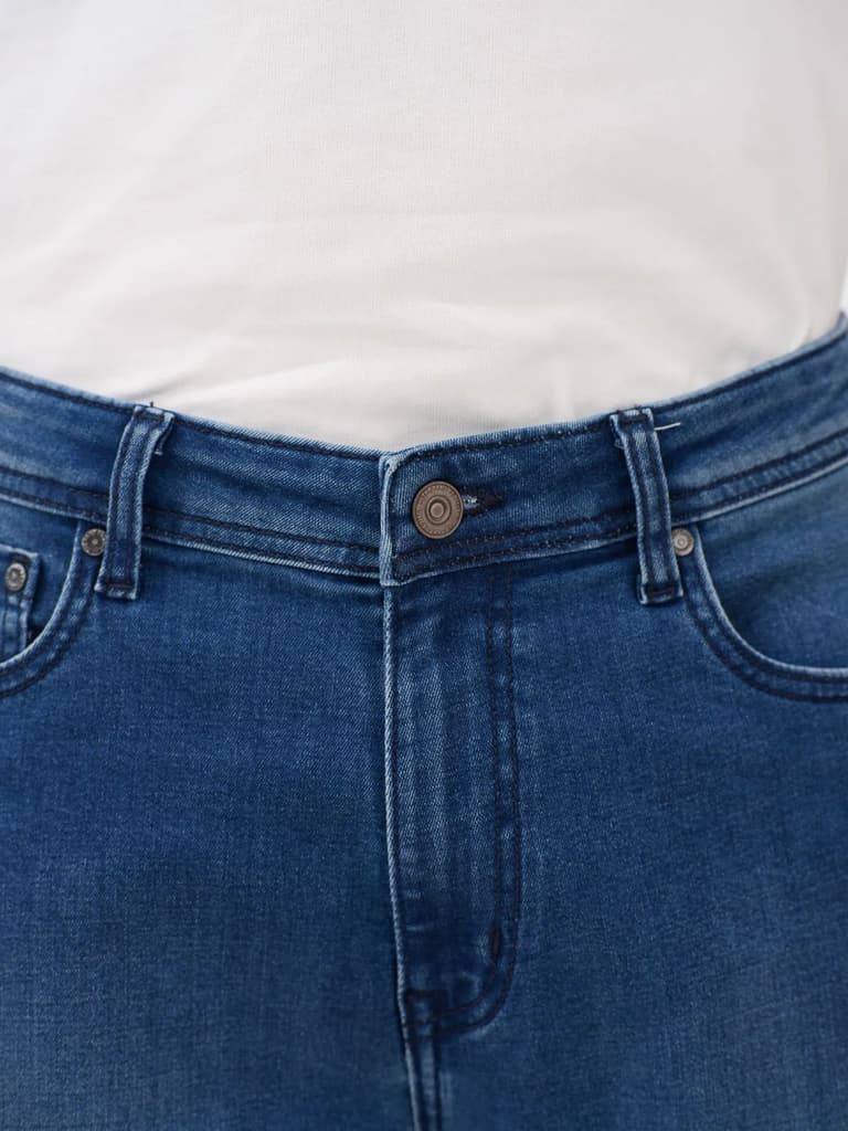 Monarch Blue Vintage Slim Fit Jeans — photo 9