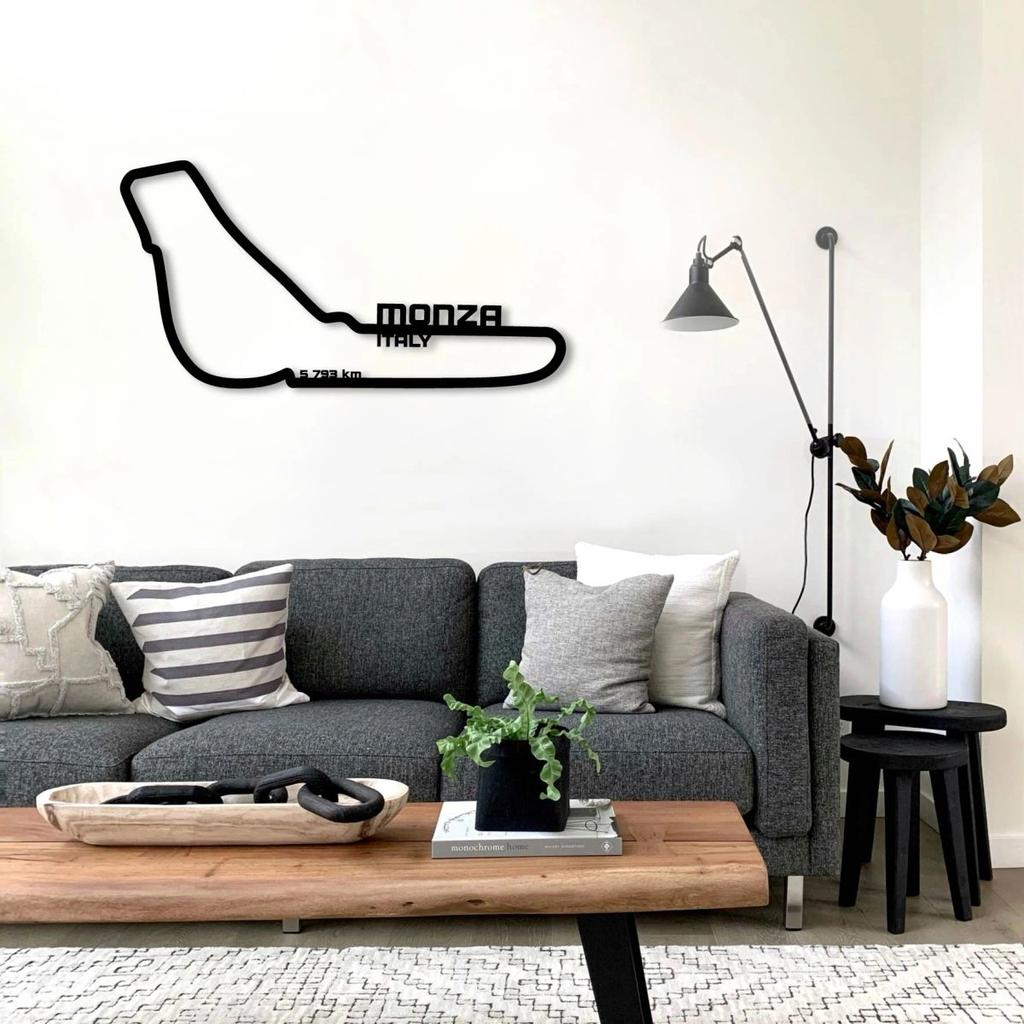 AUTODROMO NAZIONALE MONZA 2 METAL WALL ART — photo 3