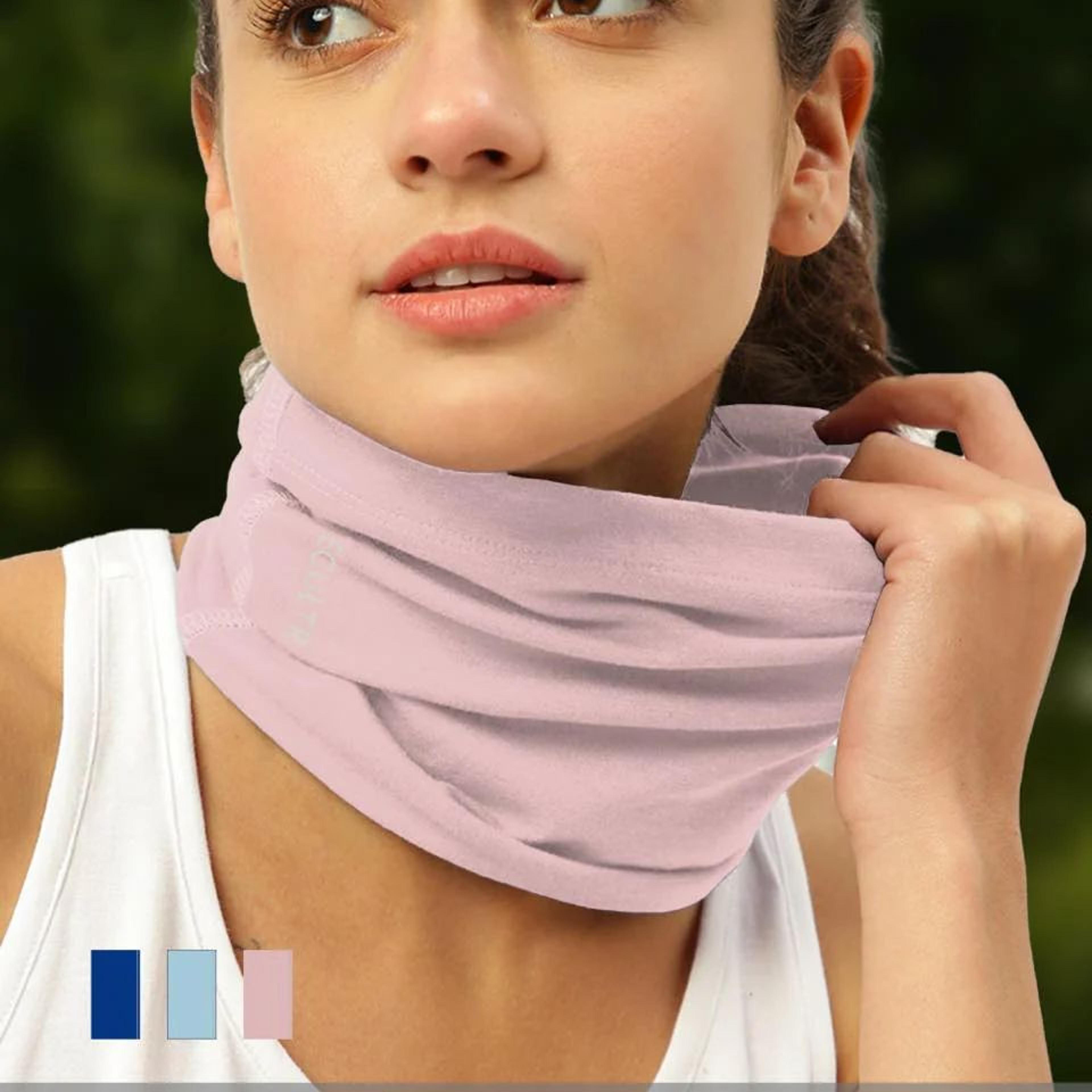 Unisex Organic Bandana Masks - Plain (Pack of 3)