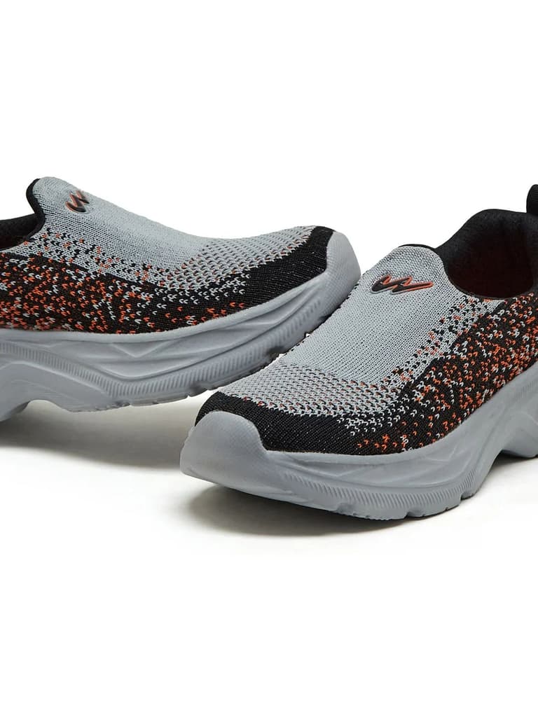 ZIP KIDS Grey Kids Walking Shoes — photo 7