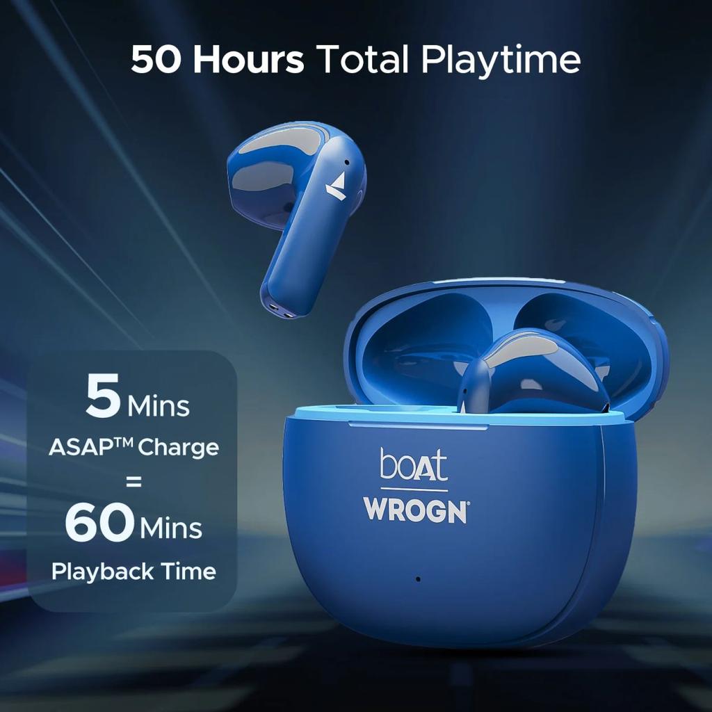 boAt Airdopes 118 Wrogn Edition| Earbuds with 10mm drivers, BEAST™ Mode for Gamers, ENx™ Technology — photo 10