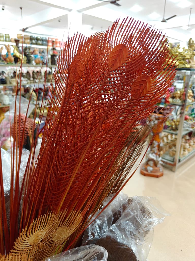 Orange Artificial Plant | Faux Leaf | Decorative | Orange