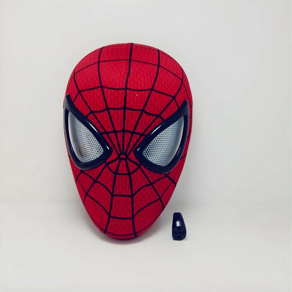 Flicker-Eye Spidey Mask: Spider-Tech Mask — Spider Man Mask with Finger Remote