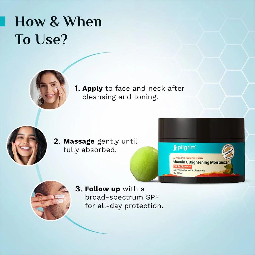 Australian Kakadu Plum Vitamin C Brightening Moisturizer