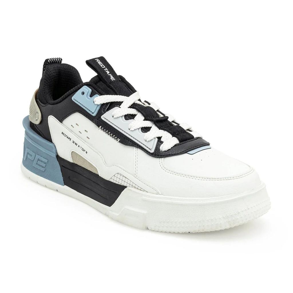 Sneakers for Men in White and Blue | Casual Shoes — 6 / White/Blue