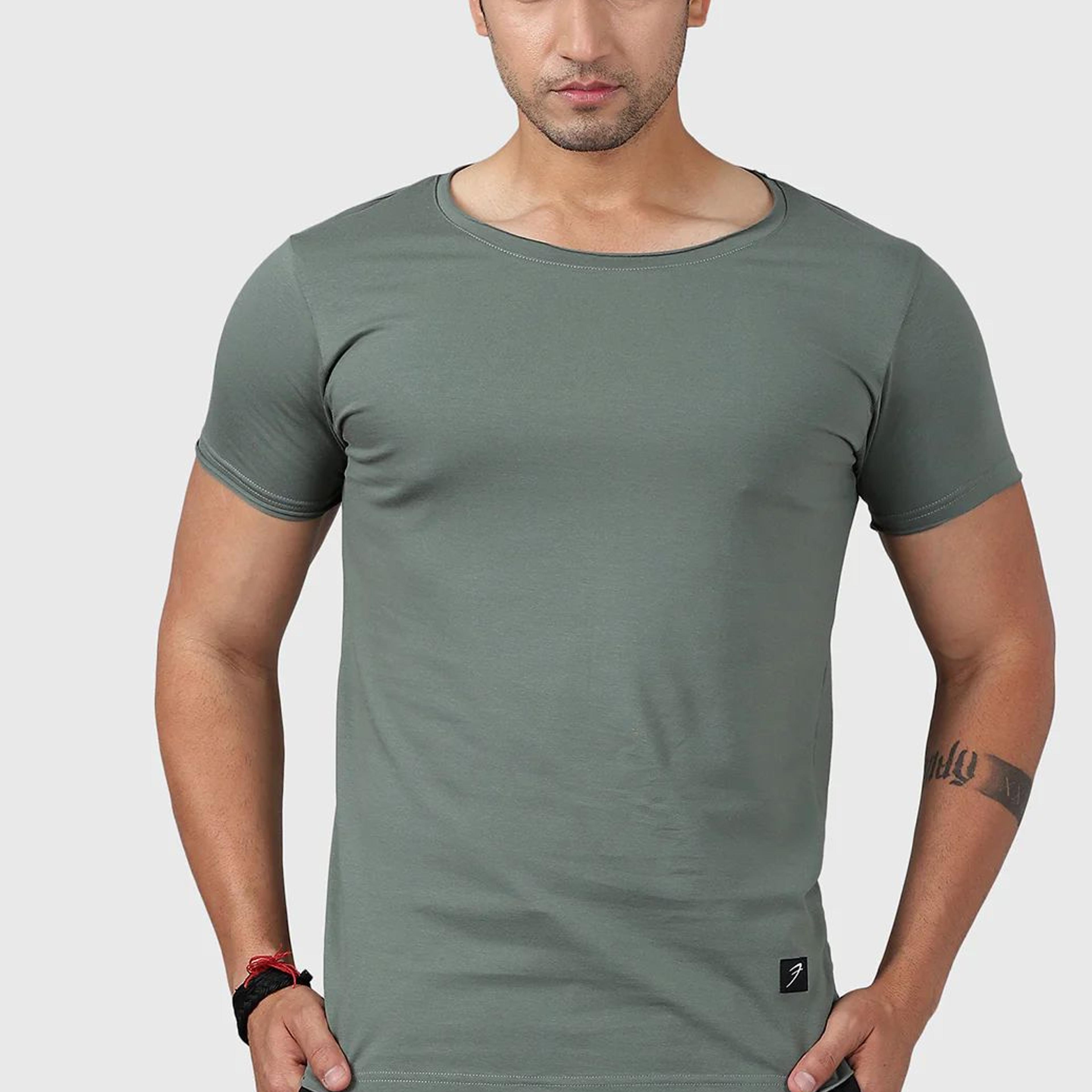 Legacy Scoop Neck T-shirt Sage Green