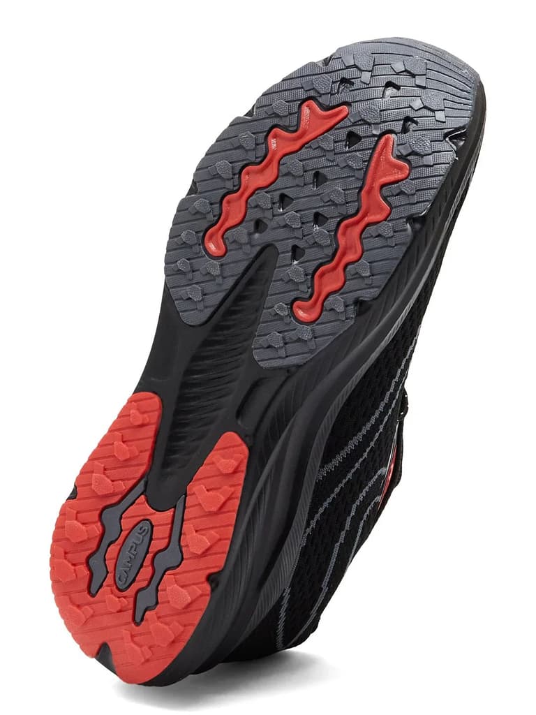 KRIVO Black Men's Running Shoes — photo 4