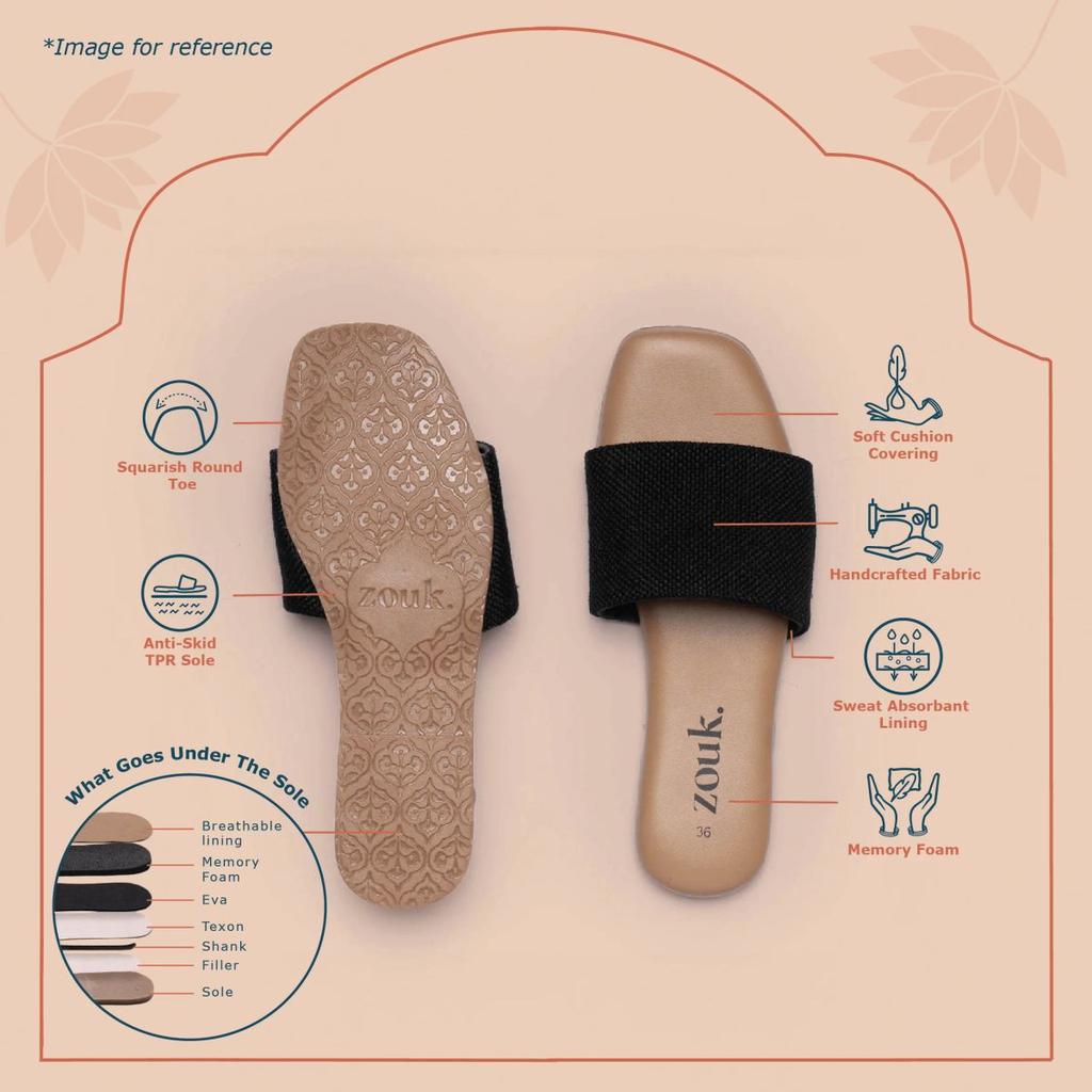 Chettinad Florals Casual Flats — photo 4