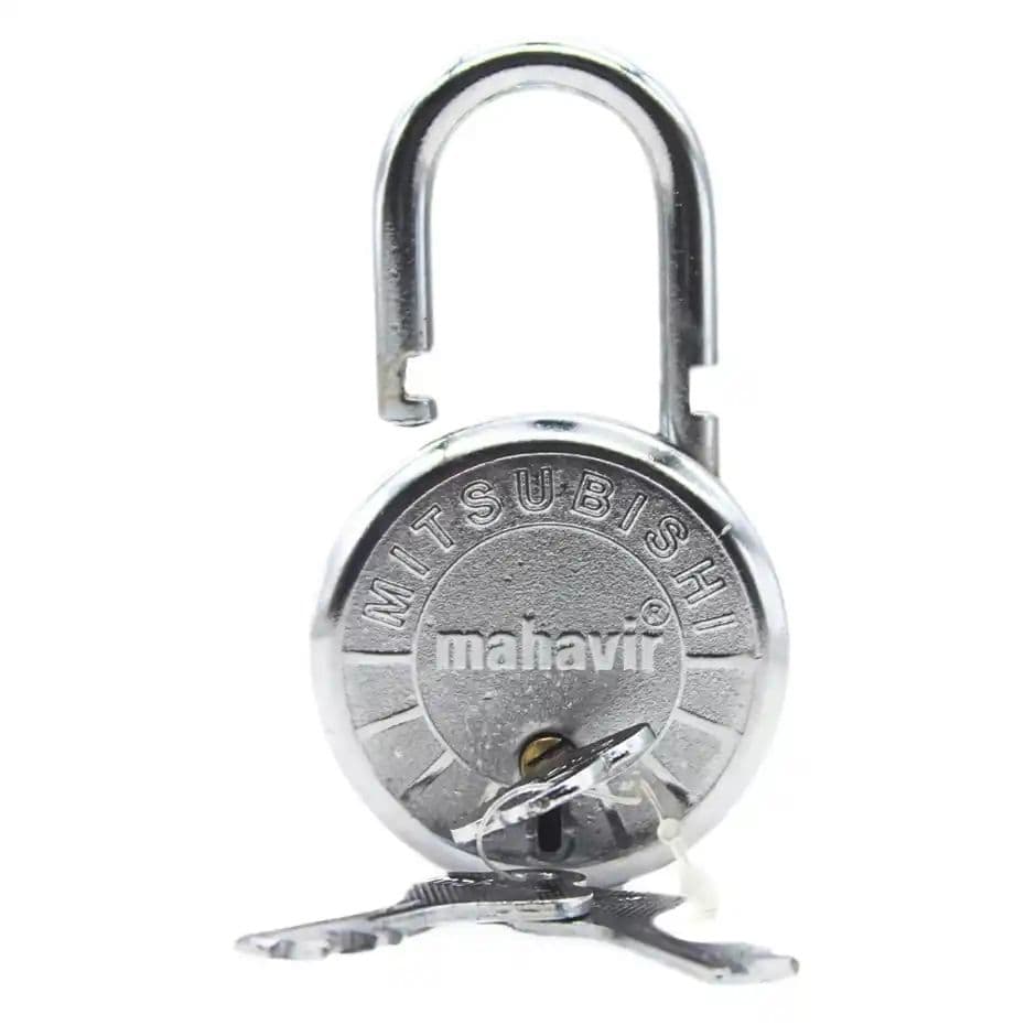 Se7en Padlock With 3 Keys - 50mm - Round Shaped