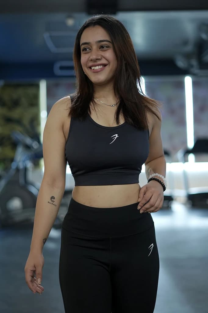 Active Full Support Sports Bra Coal — photo 2