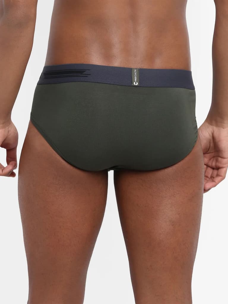 Men's Anti-Bacterial Micro Modal Brief in Solid Waistband (Pack of 2) — photo 10