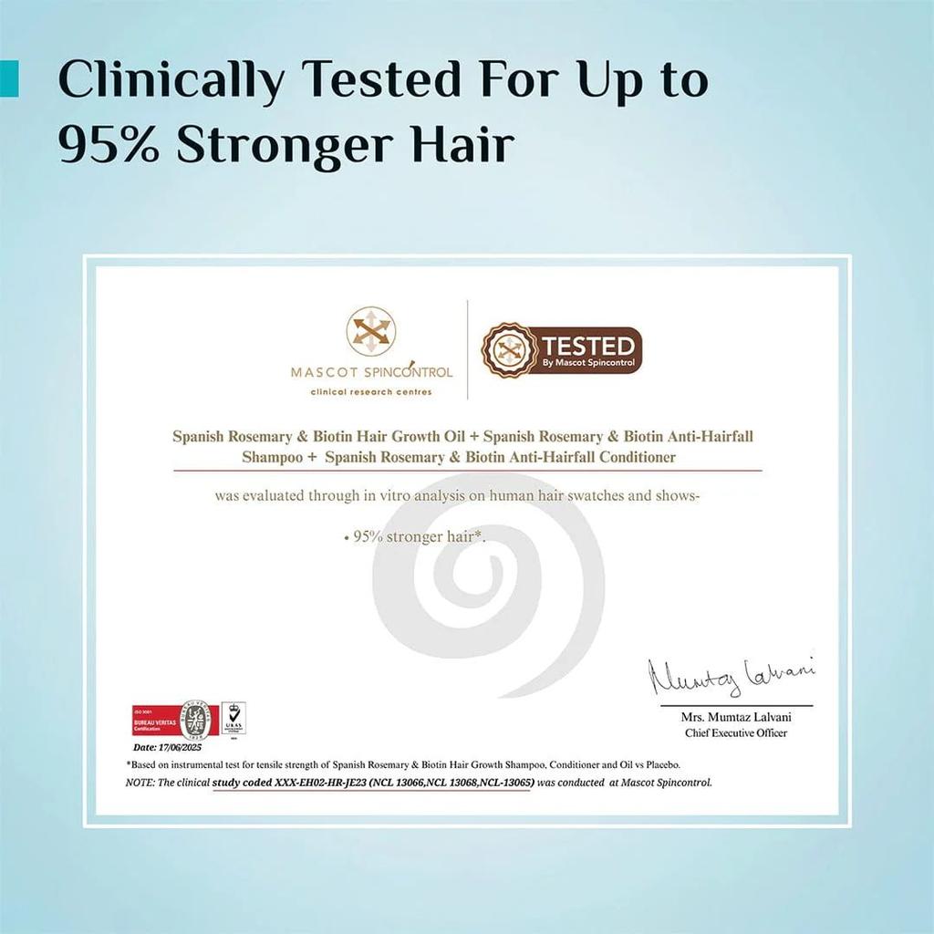 Spanish Rosemary & Biotin Anti-Hairfall Conditioner