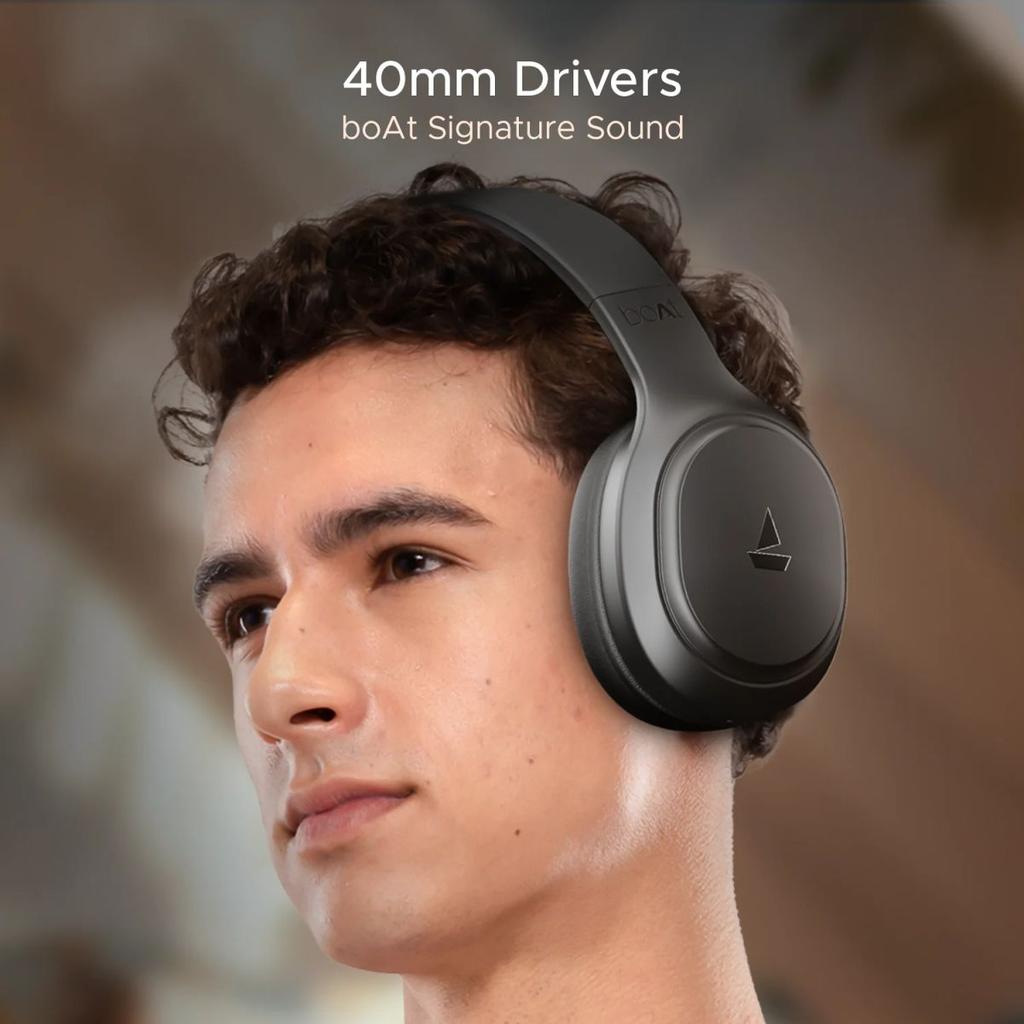 boAt Rockerz 430 | Wireless Headphone with ENx™ Tech, 40 HRS Playback, BEAST™ Mode, Type-C Interface, Bluetooth v5.4 — photo 4
