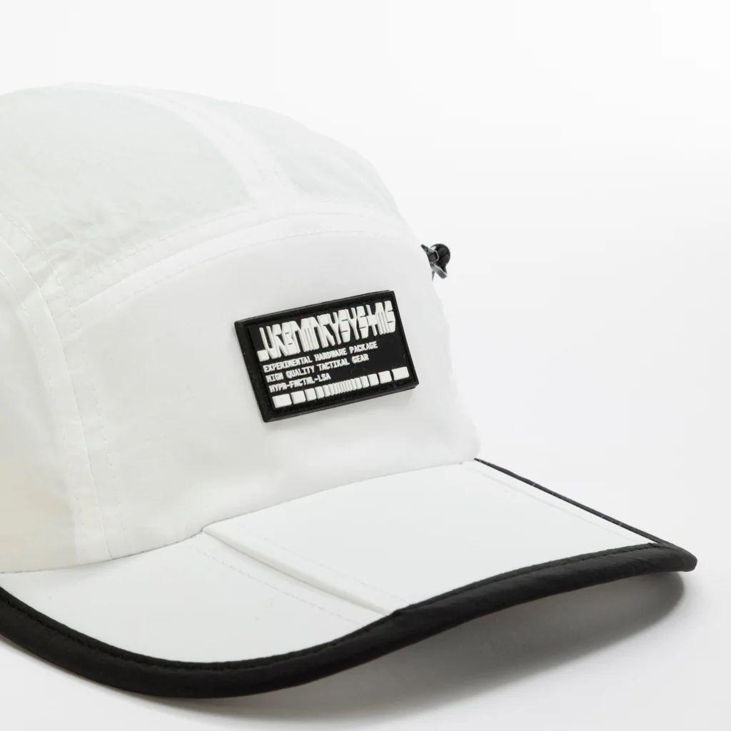 Foldable Outdoor Cap with Pocket // White