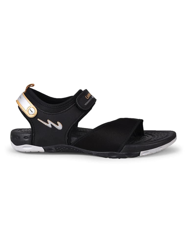 GC-2306 Black Men's Sandals — Black / 6