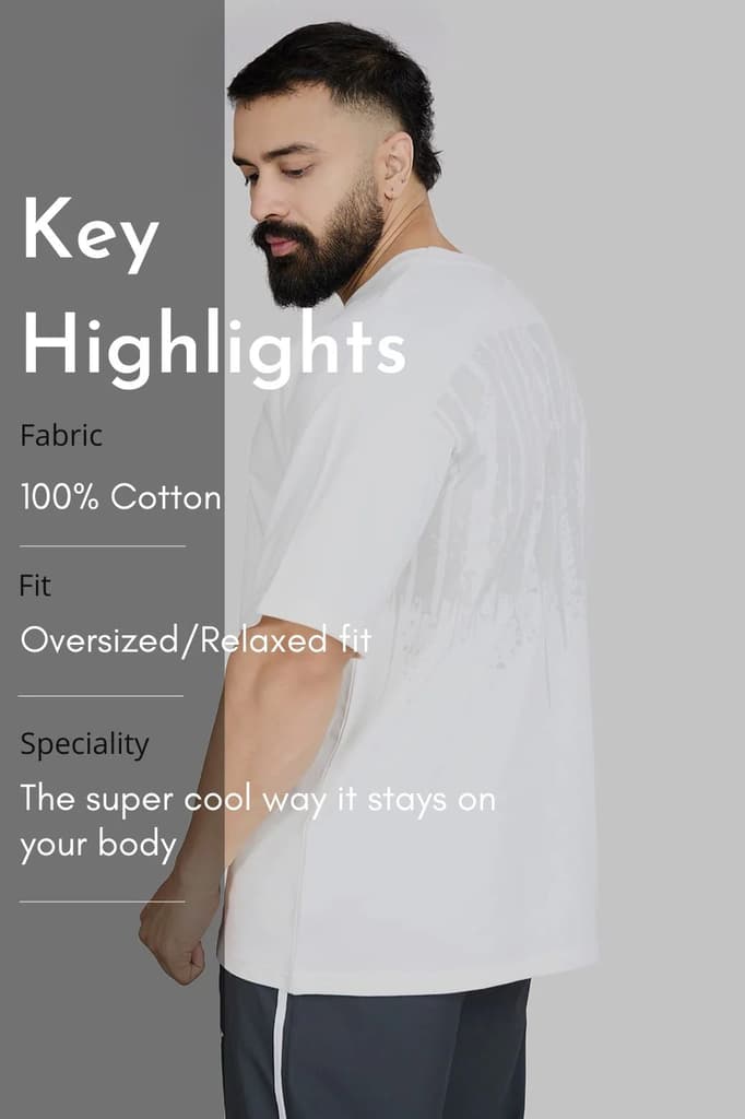 Heavyweight Oversized T-shirt White — photo 6