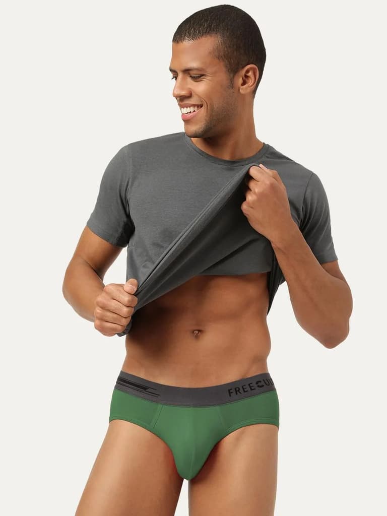 Men's Anti-Bacterial Micro Modal Brief in Contrast Waistband (Pack of 1) — photo 6