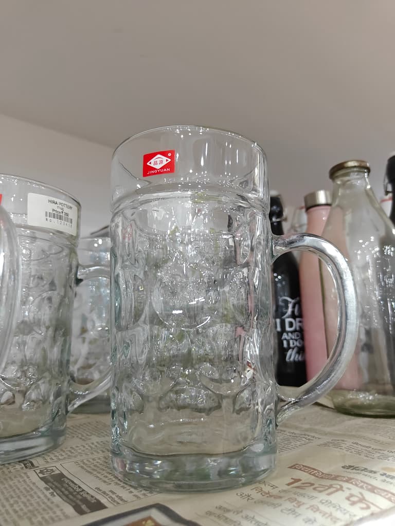 Glass Mug | Clear | Coffee Cup | Drinkware