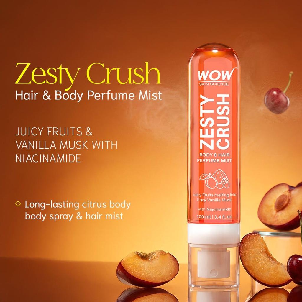 Zesty Crush Perfume Mist All-Day Citrus & Vanilla Freshness