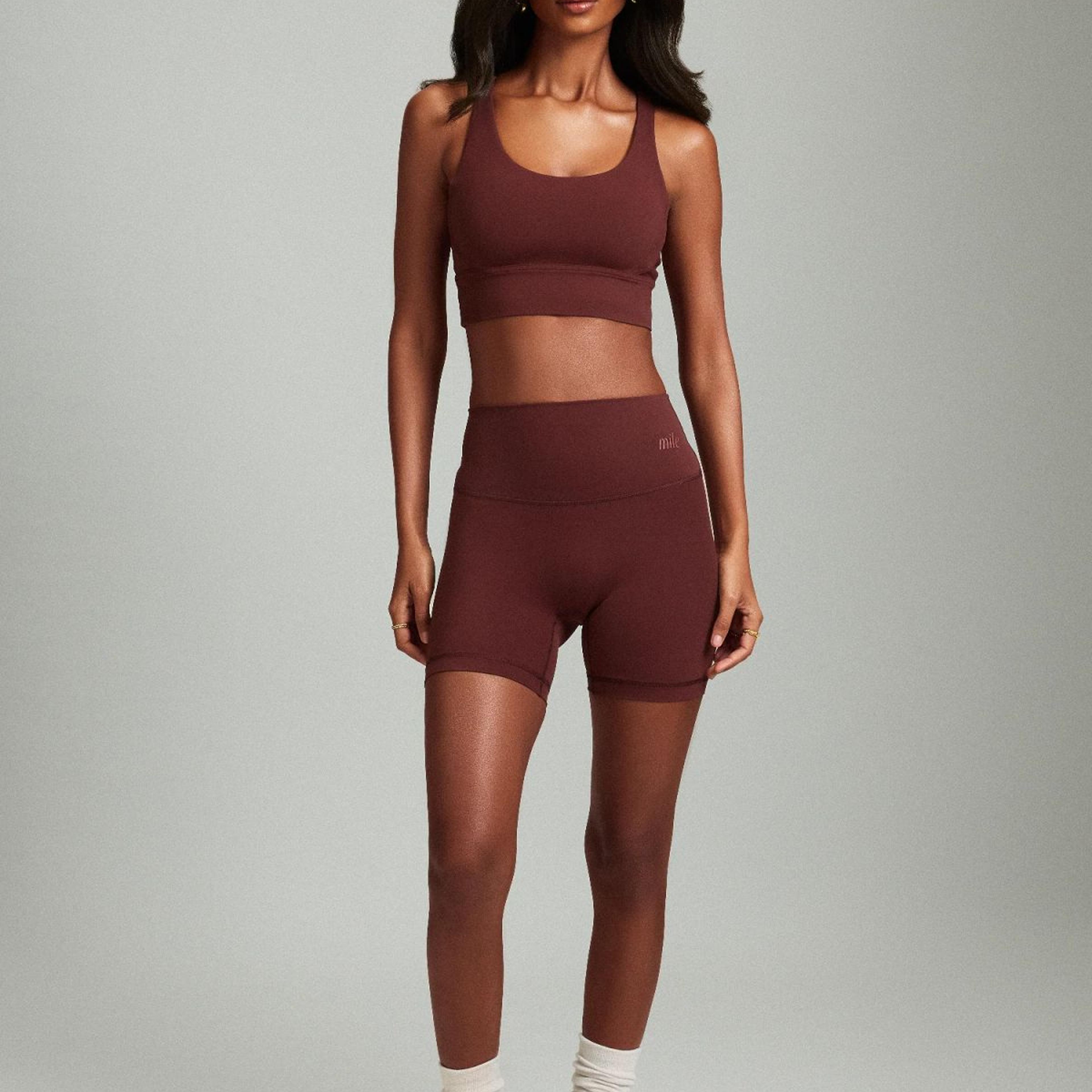 Maroon OnTheGo Shorts