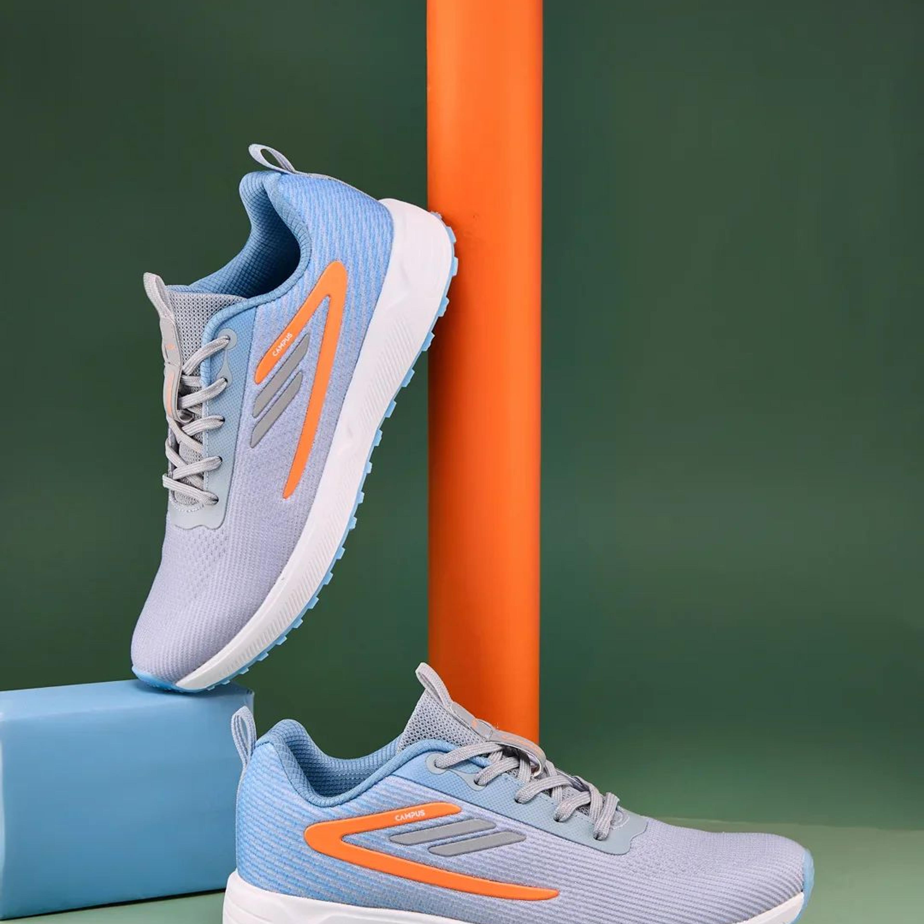 SKIPE Grey Men's Running Shoes