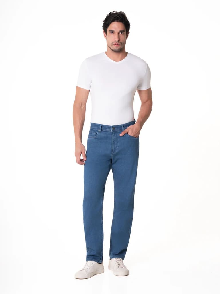 Aero Blue Relaxed Fit Jeans — photo 3
