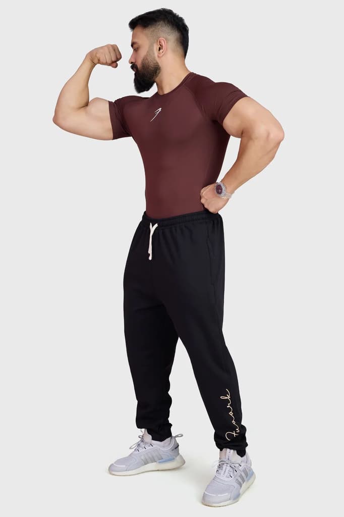Compression T-shirt Brown — photo 2