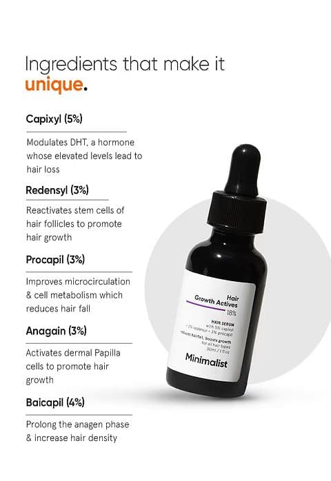 Hair Growth Actives 18% Hair Serum — photo 10