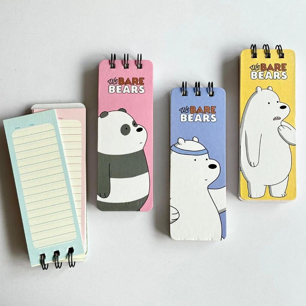Cute Animal Notepads | Colorful Pages Notepads (set of 4) — photo 3