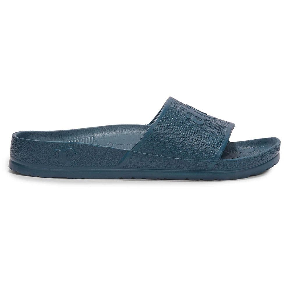 A-HA DOCTOR-2M Teal Blue Casual Slip on Slides for Men by Liberty — photo 2