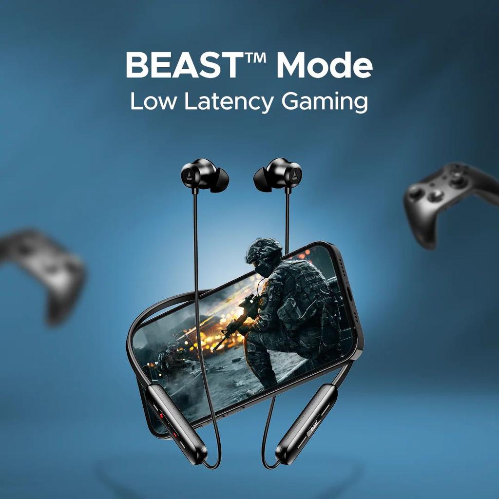 boAt Rockerz Summit | Wireless Earphone with 30H Playback, ASAP™ Charge, Dual Pairing, ENx™ Technology, BEAST™ Mode — photo 3