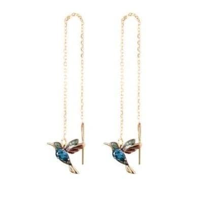 Tiny HummingBird Earrings — photo 4