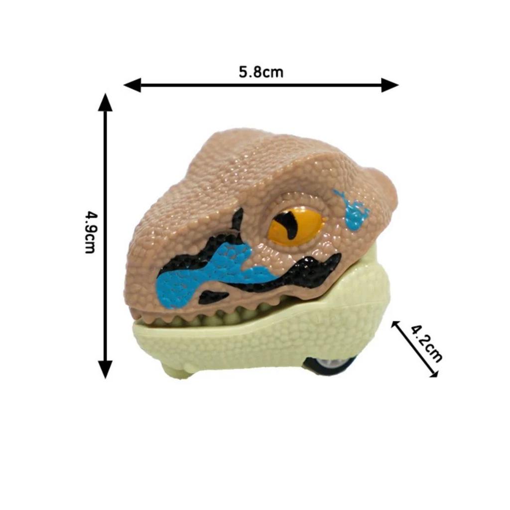 Cage Breaker Dinos | Pull-Back Dino Head Racer Toy — photo 4