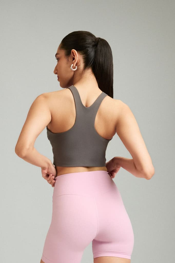 Classic Gray OnTheGo Cropped Tank — photo 4