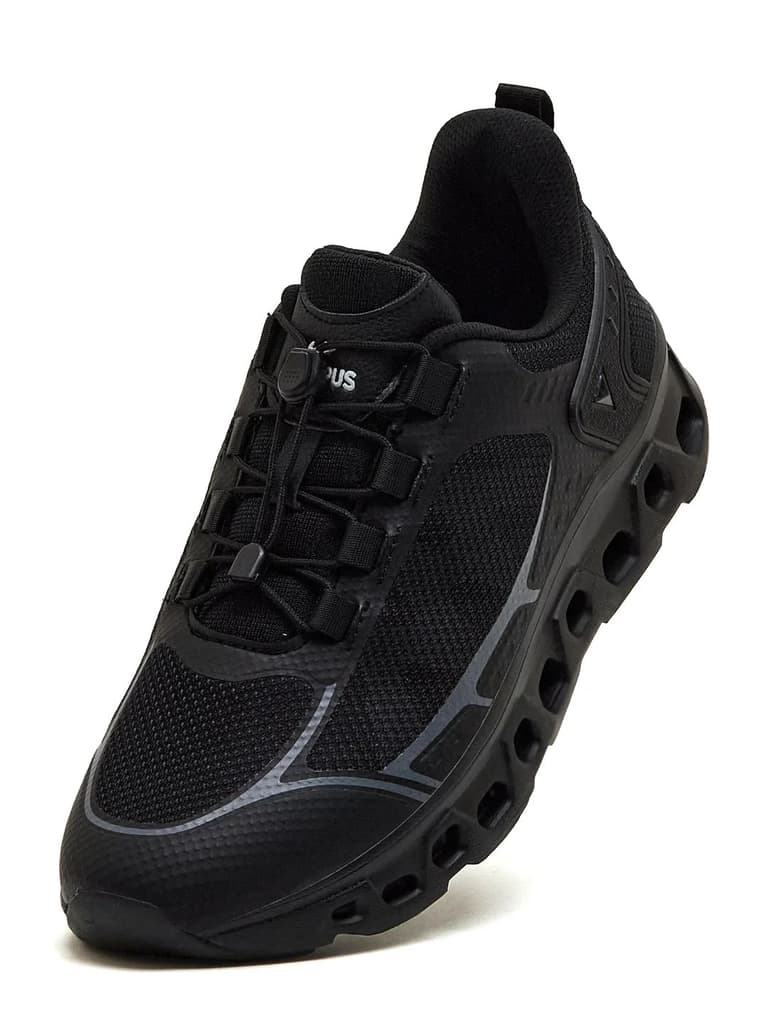 NECTER Black Men's Running Shoes — photo 3