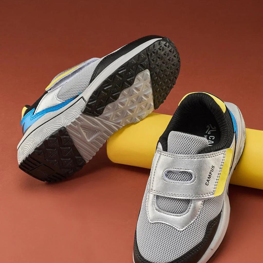 RIMBO KIDS Black Kids Running Shoes