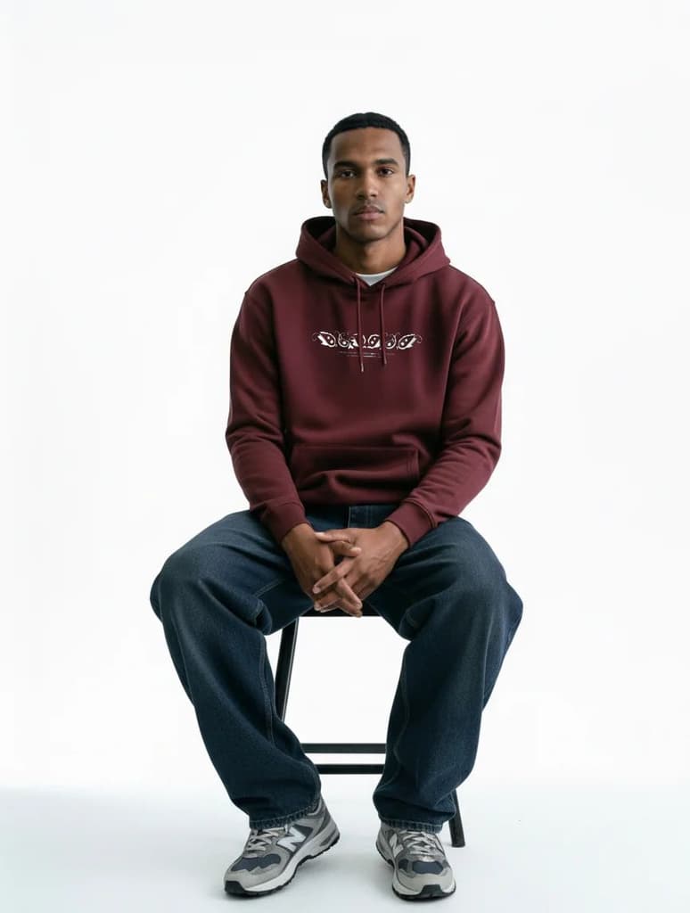 Umsb Paisley Hoodie — photo 4