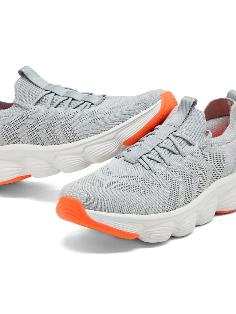 FALKO Grey Men's Walking Shoes — photo 7