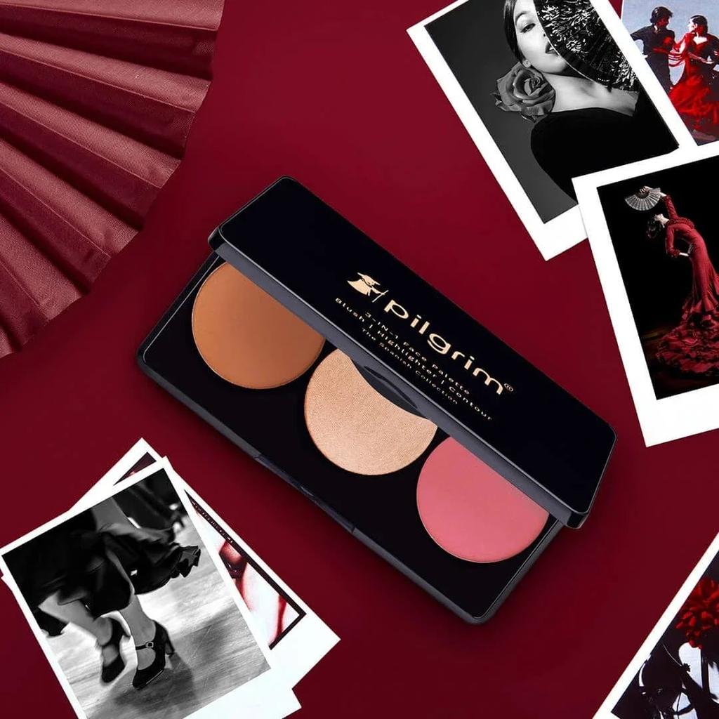 Rosé Touch 3-in-1 Face Palette