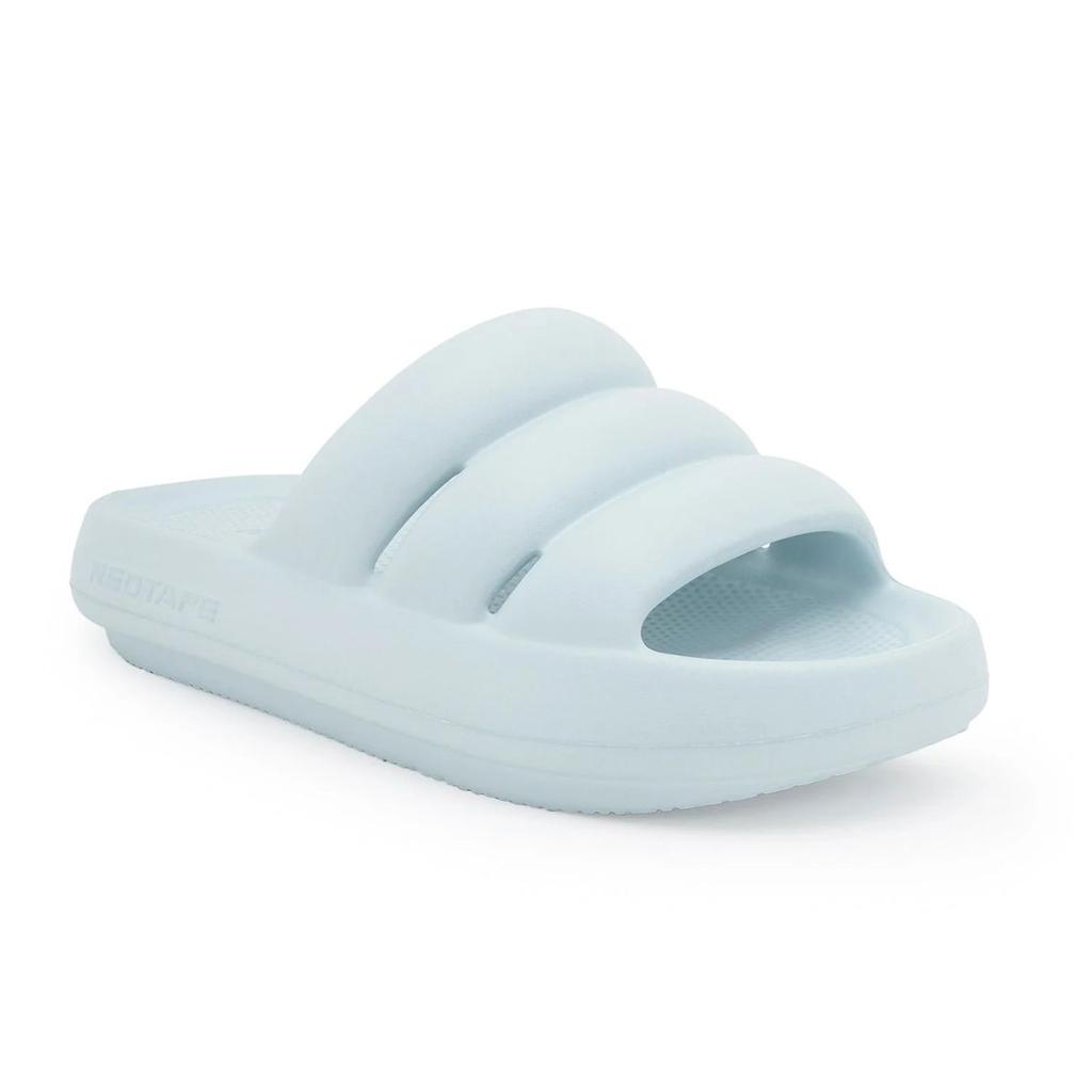 Womens Sliders in Powder Blue | Casual Pool Sliders