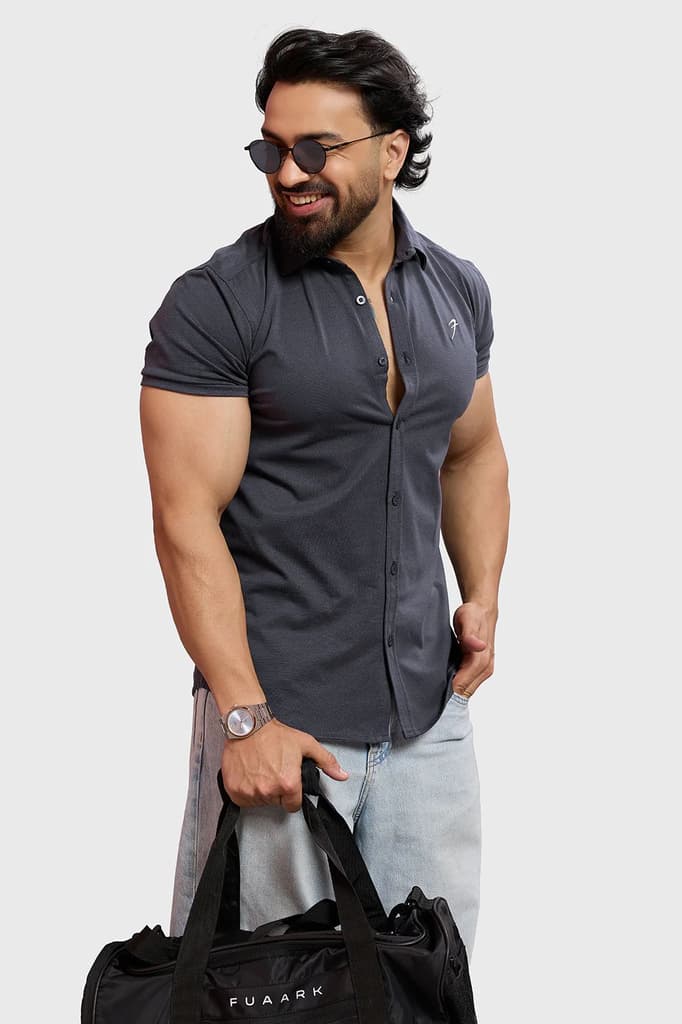 Aero Shirt Dark Grey — photo 6